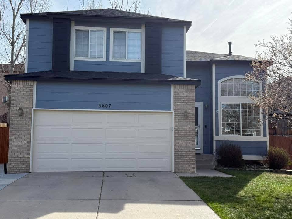 Finished two-story home exterior repaint in Colorado Springs